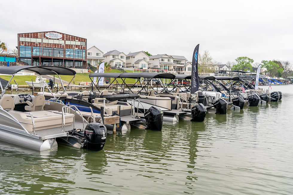 Boat Town on Lake LBJ