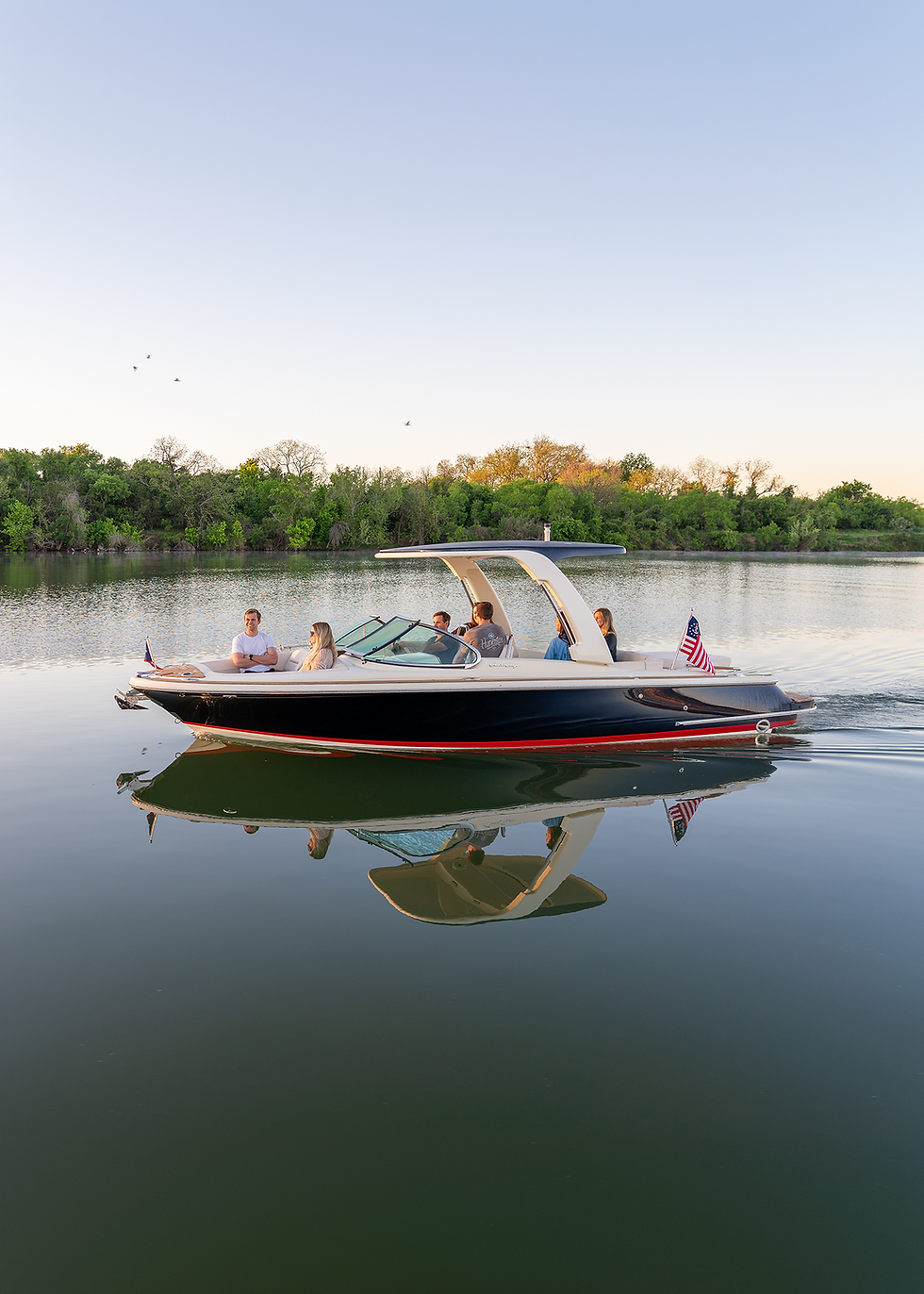 Chris Craft cruise on Lake LBJ