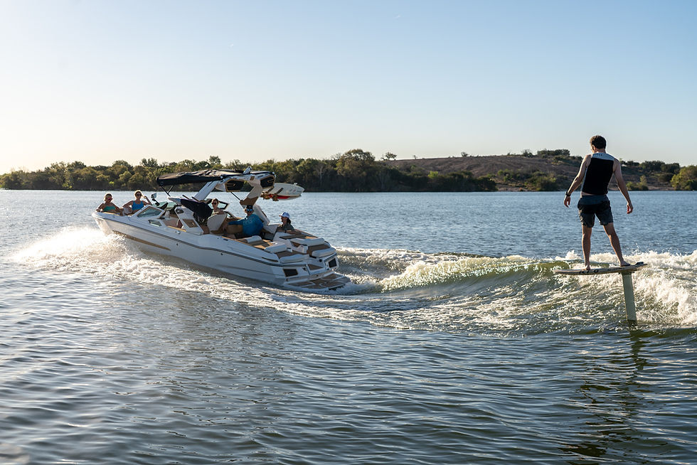 foiling behind all new mastercraft x24