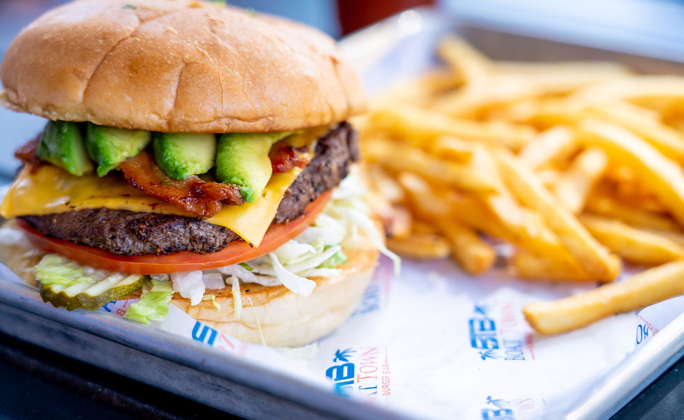 boat town burger bar