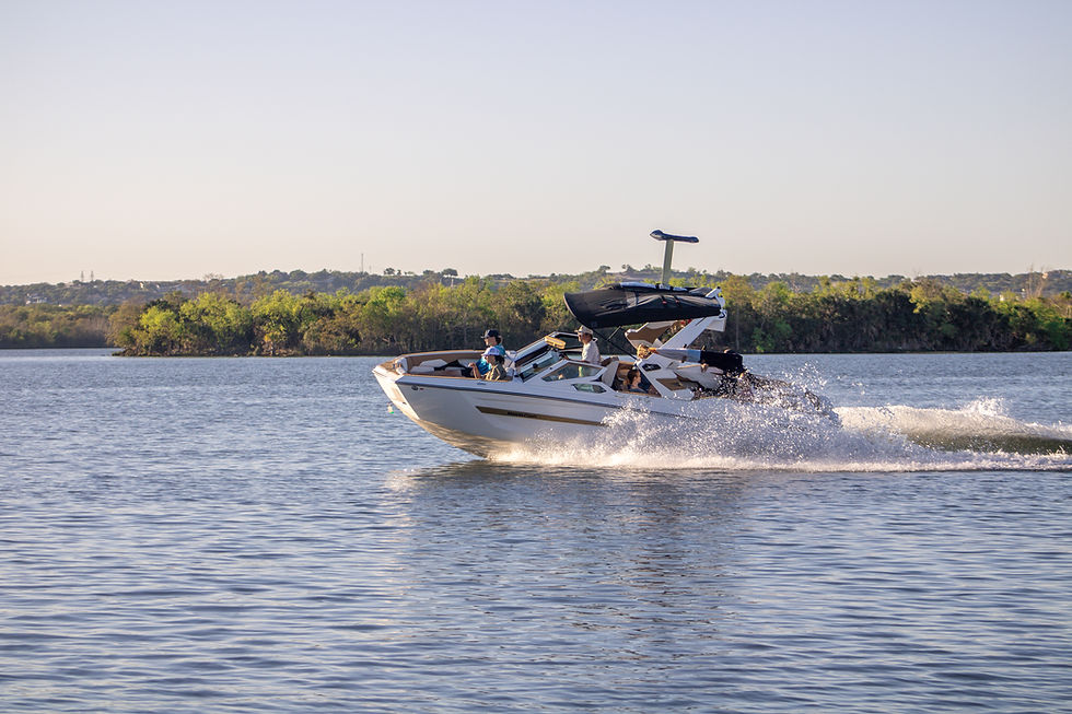 All new MasterCraft X24 on Lake LBJ